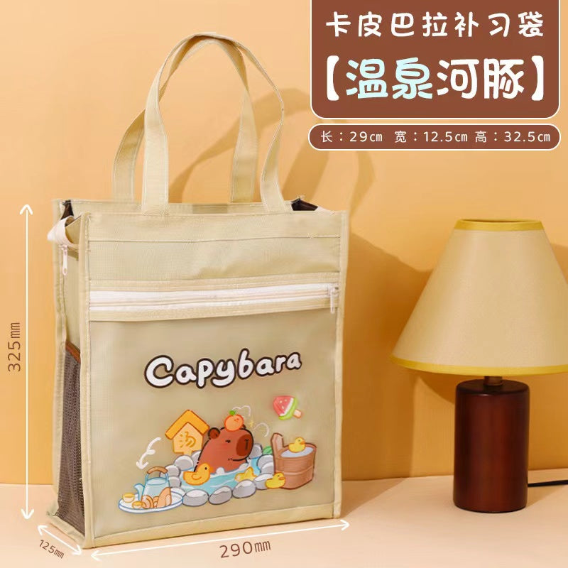 J019 【Ready stock】Capybara high-capacity bag