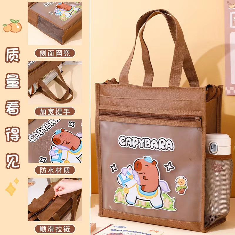 J019 【Ready stock】Capybara high-capacity bag