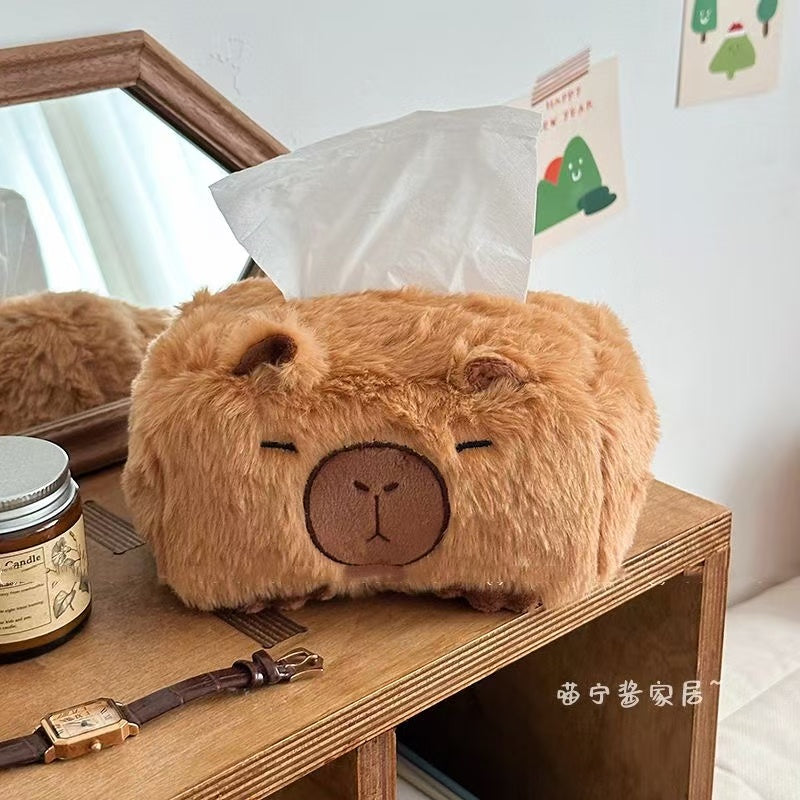 J023 【Ready stock】Capybara tissue box