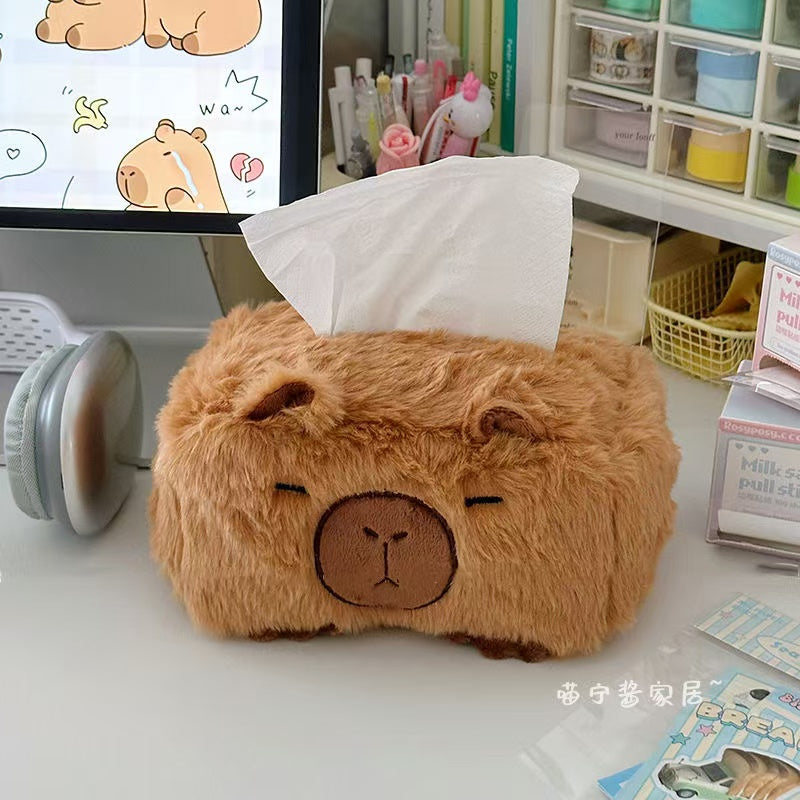 J023 【Ready stock】Capybara tissue box