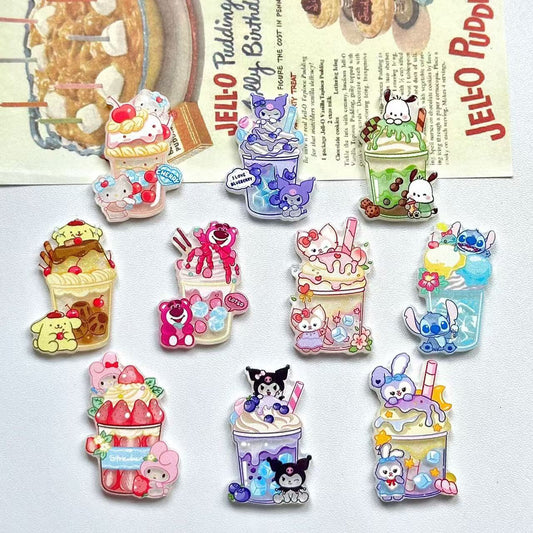 J078【Ready stock】ice cream san acrylic