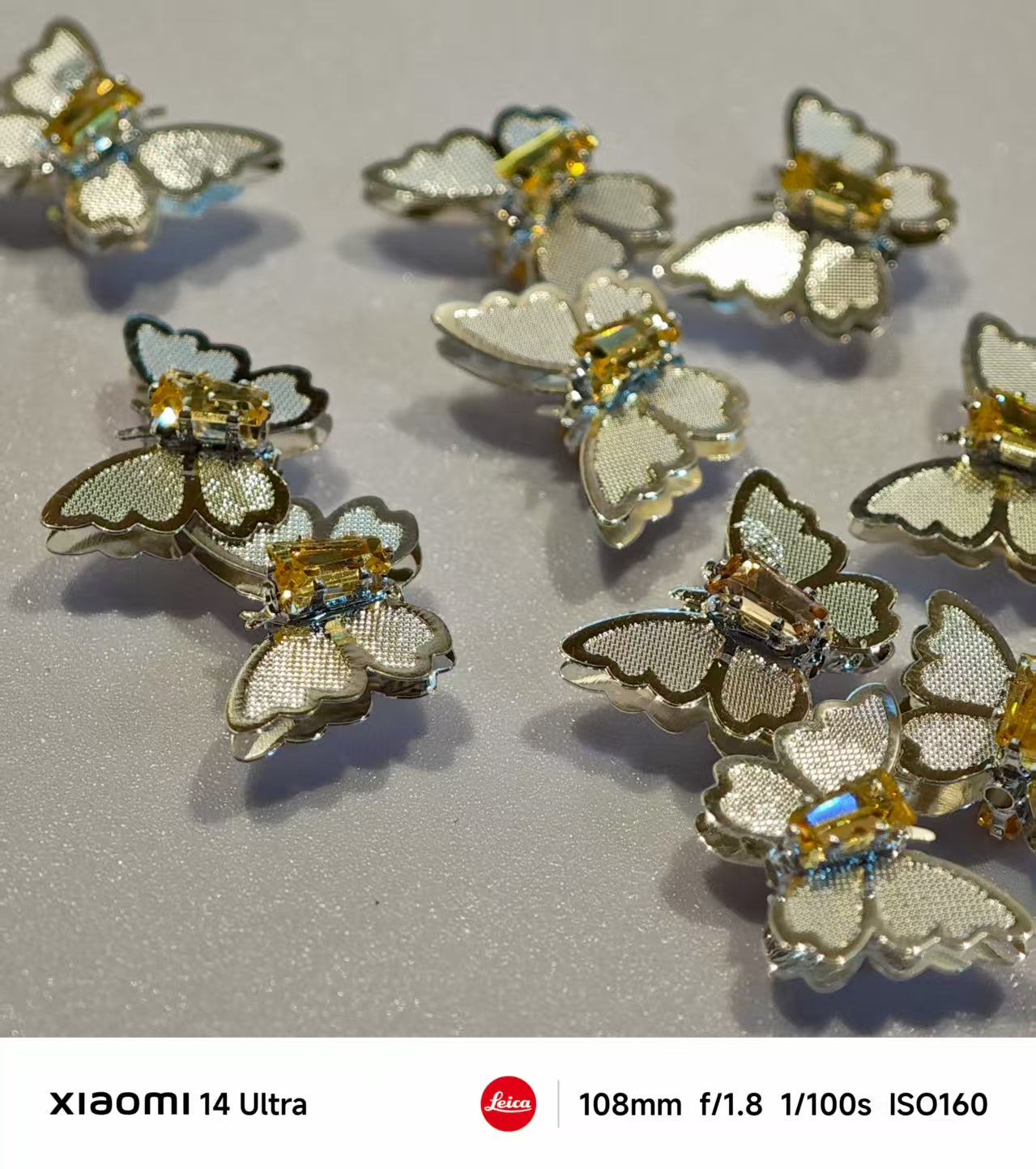 AJ384【10pcs】 15mm Butterfly Pendants - Sparkling Cubic Zirconia Wing Charms for Jewelry Making