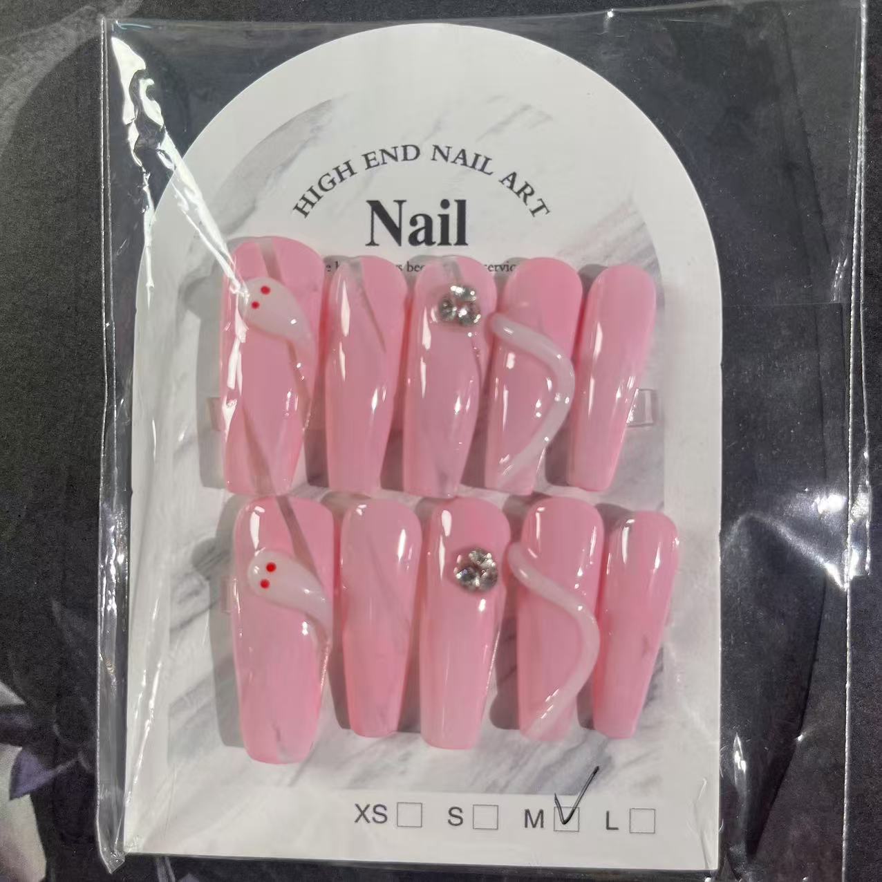 J233【Ready stock】nail charm（8）