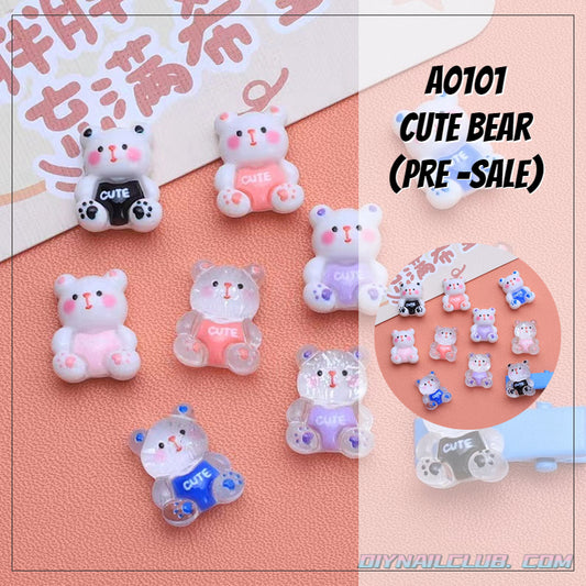 A0038 cute bear (PRE -SALE)