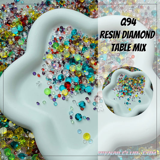 B035 resin diamond  table mix