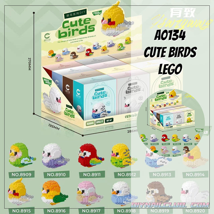 A0134 CUTE BIRDS LEGO