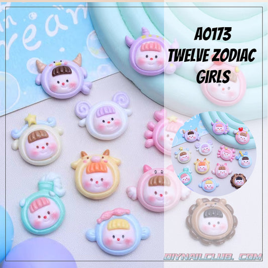 A0081 Twelve zodiac  girls（pre-sale）