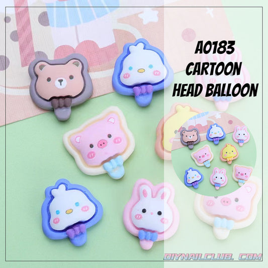 A0480 Cartoon  Head Balloon(PRE-SALE)
