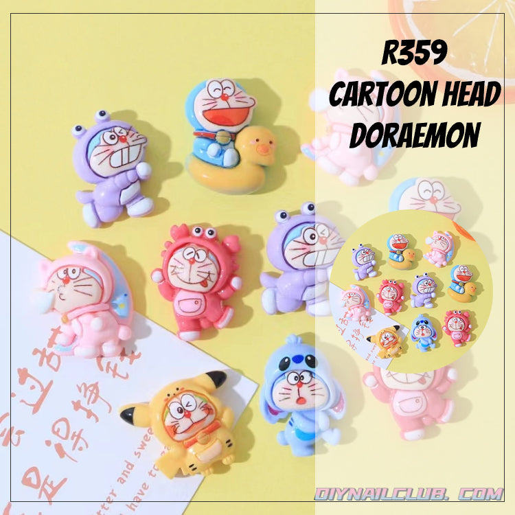 B082 Cartoon head  Doraemon
