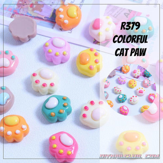 A0471 Colorful  Cat Paw(PRE-SALE)