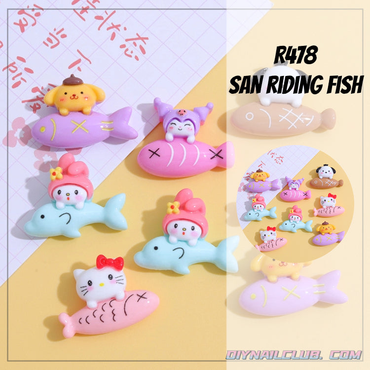 B086 san riding fish