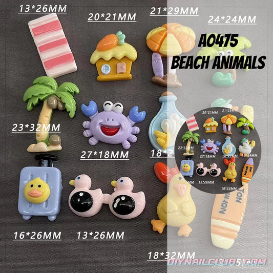a0198 Beach animals（pre-sale）