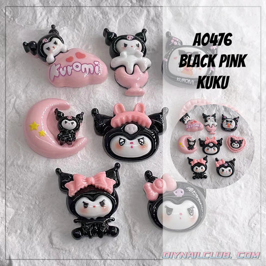 A0199 Black Pink kuku（pre-sale）