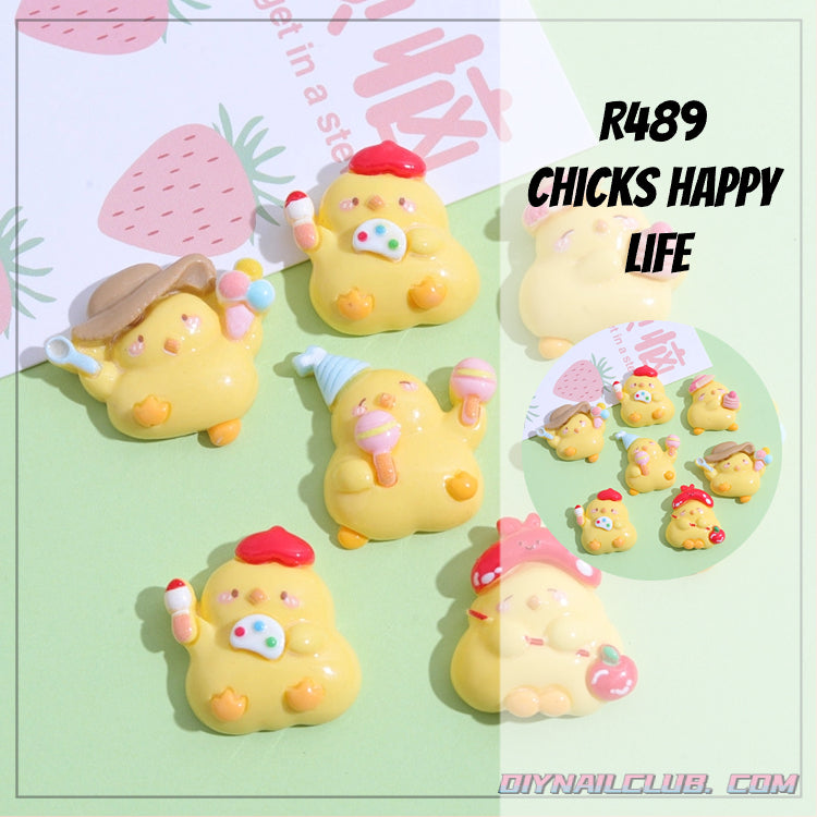 B088 chicks happy  life