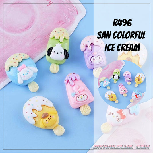 A0225 san colorful  ice cream(PRE-SALE)