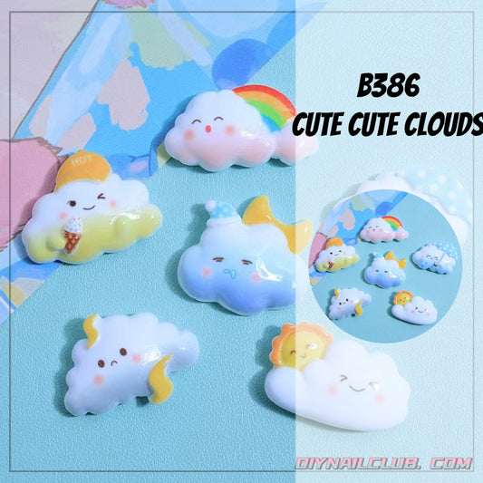 A0444 cute Cute Clouds(PRE-SALE)
