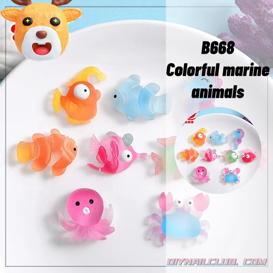 A0444 Colorful marine  animals(PRE-SALE)