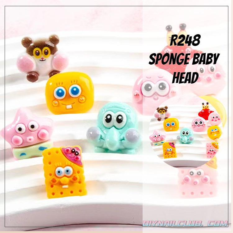 A0444 Sponge Baby  Head(PRE-SALE)