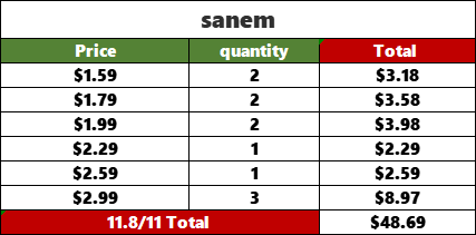 Z1119 sanem - checkout link