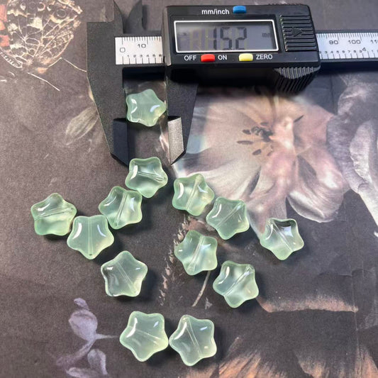 新053【10pcs】15mm glass Bead