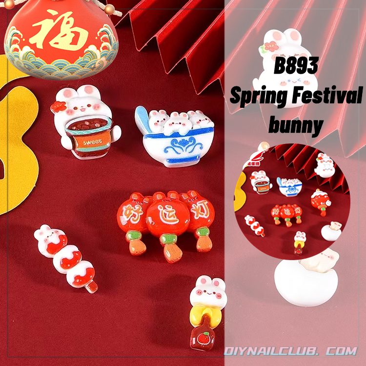 A0459 Spring Festival  bunny(PRE-SALE)