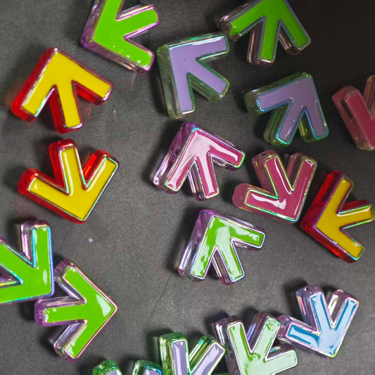 新021 19pcs 19.6mm Acrylic Beads