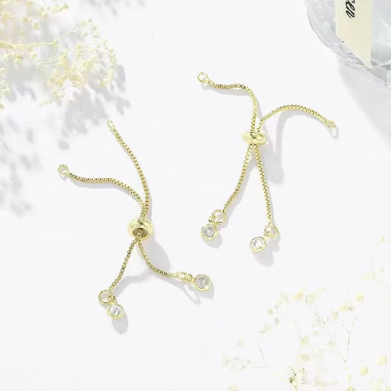 AJ287 3 Strands Semi finished bracelet