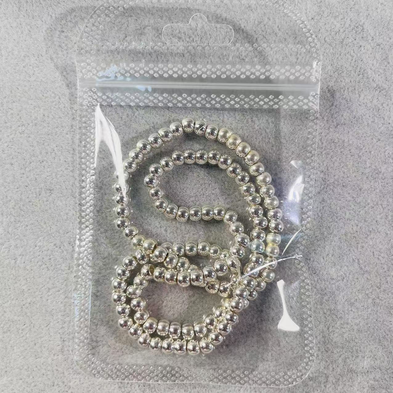 J154【Ready stock】5mm metal beads