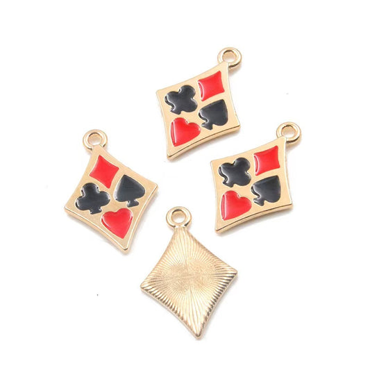 J161【Ready stock】Metal bead charm