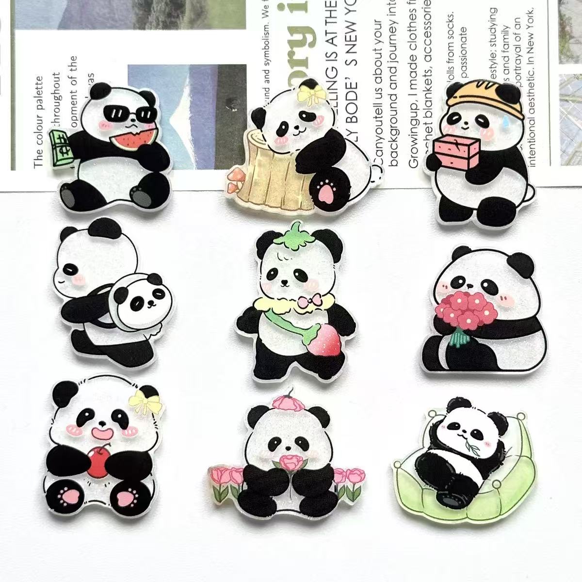 Yv084【presale】Stitch acrylic/2.3cm*3.1cm