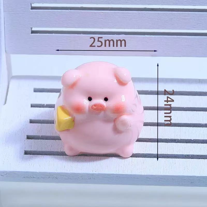 Yv057【presale】Pink 3D Piggy