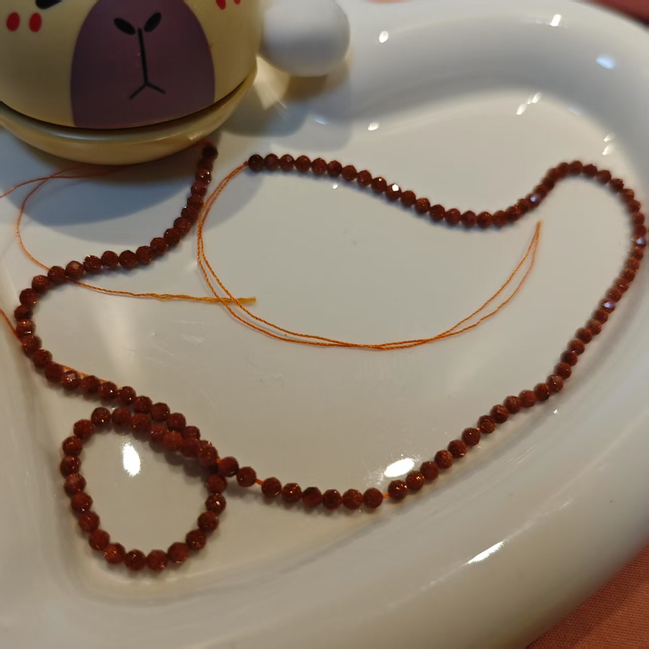 AJ165【2mm Faceted Round Beads