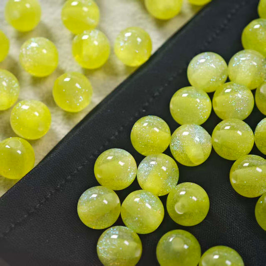 B016【25pcs】 8mm  Resin beads