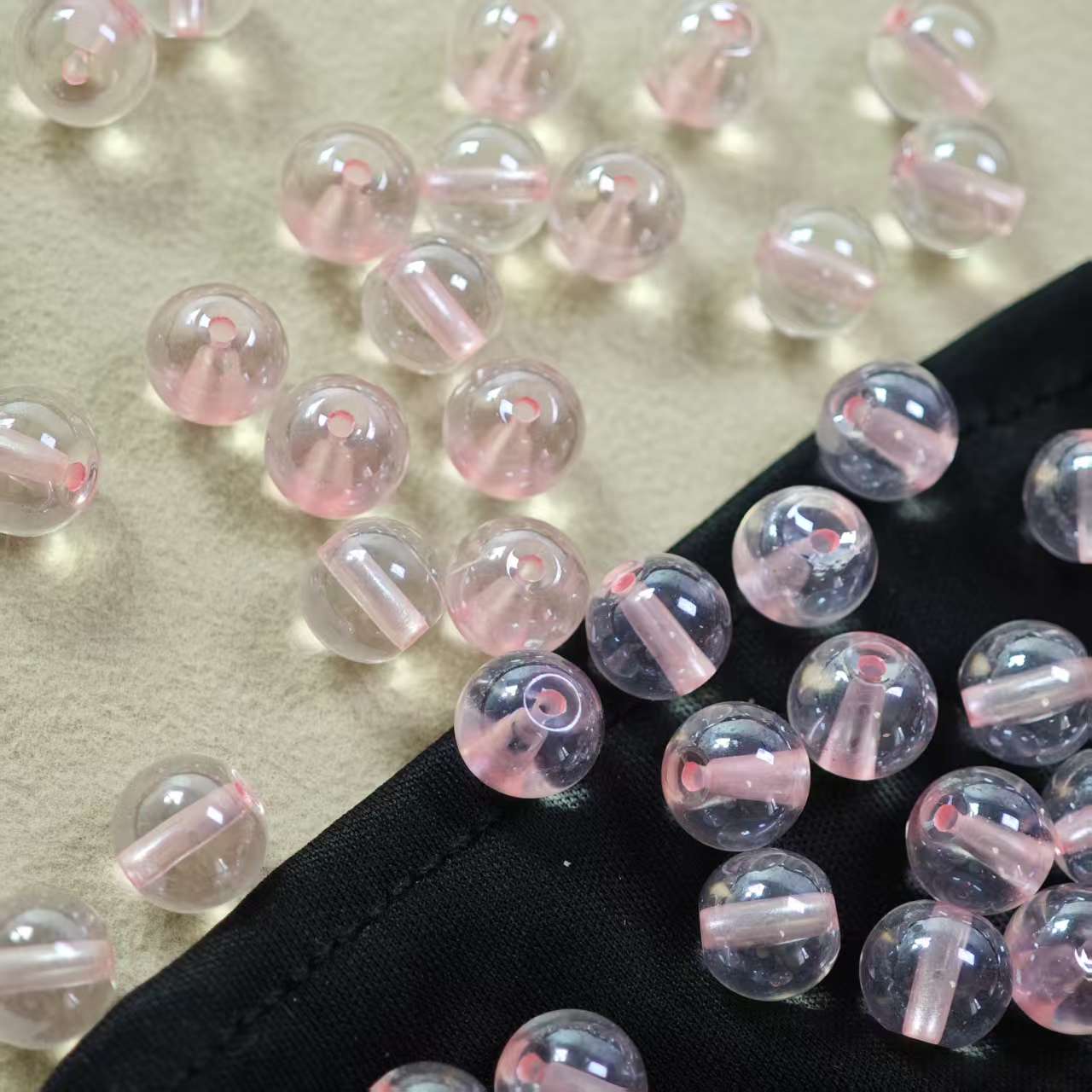 B021【25pcs】 8mm  glass beads