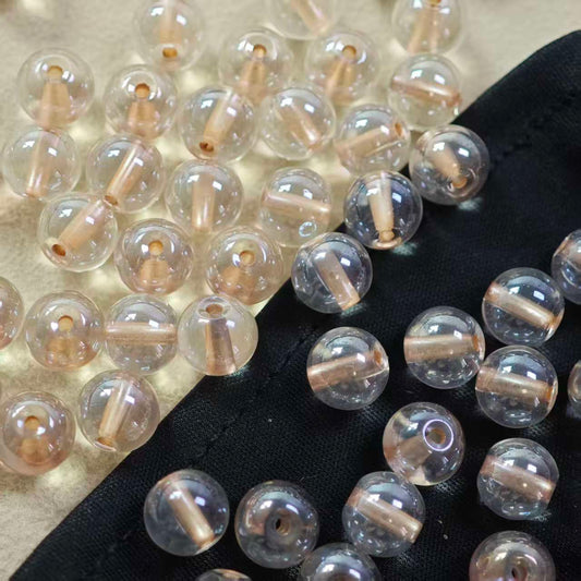 B024【30pcs】 8mm  glass beads