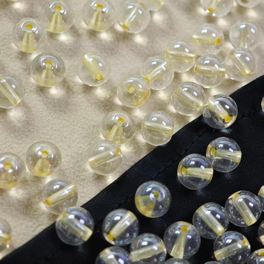 B025【30pcs】 8mm  glass beads