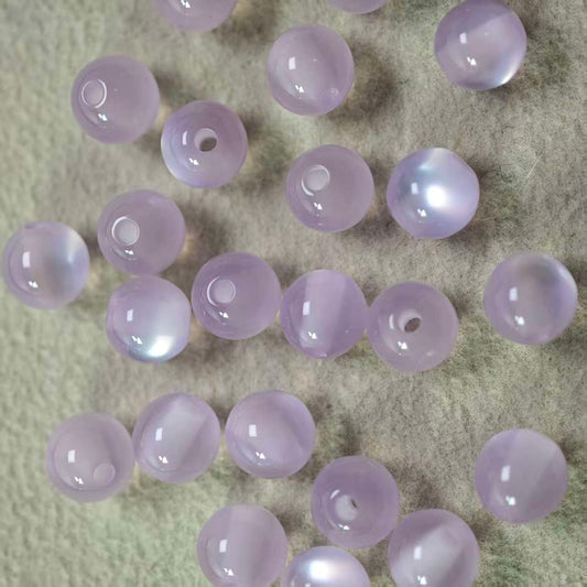 D007【25pcs】 6mm resin beads