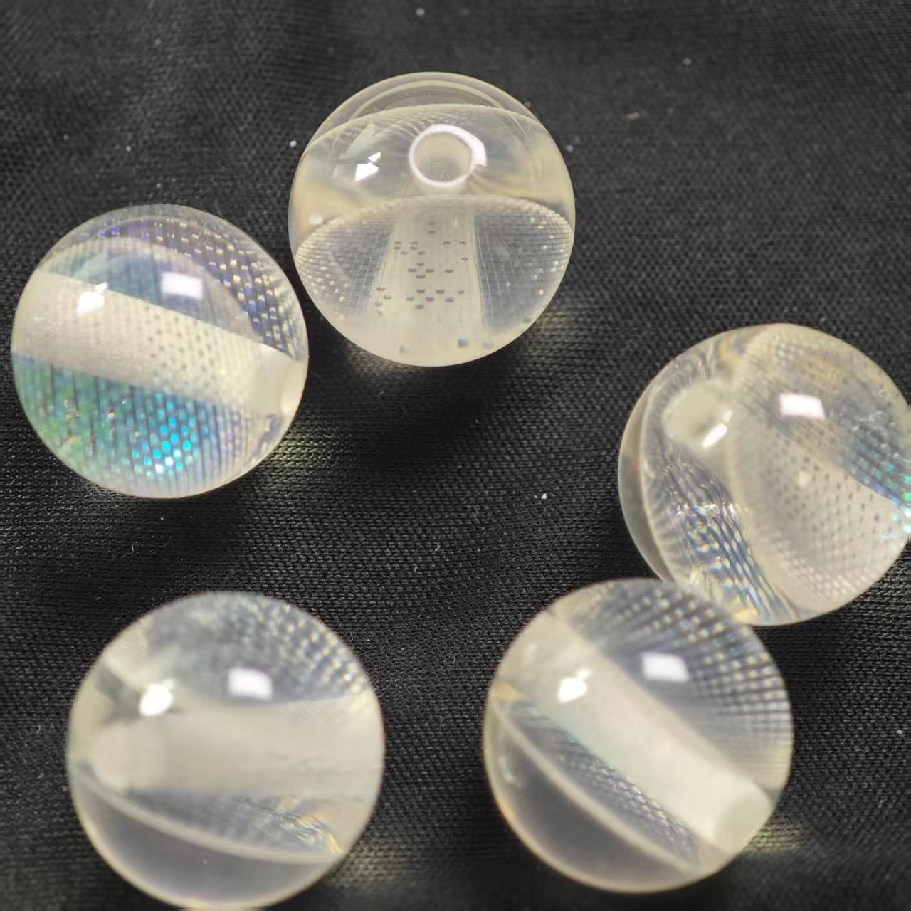 E010【5pcs】 16mm resin beads