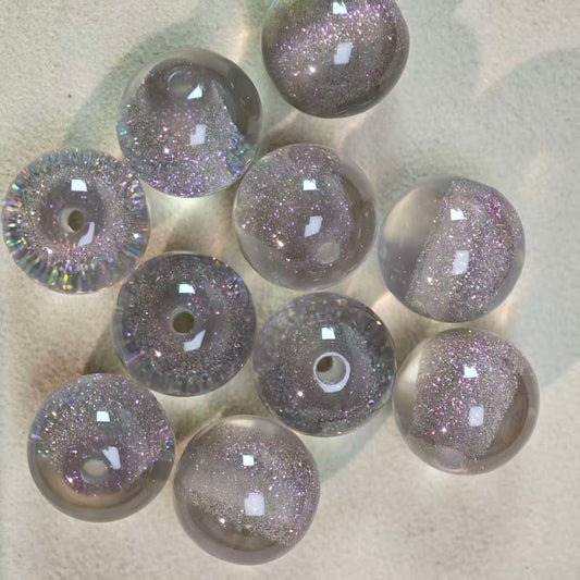 E098【10pcs】 16mm resin beads