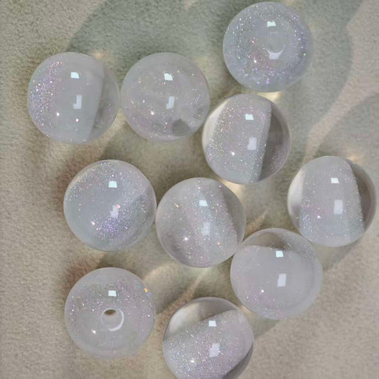 E098【10pcs】 16mm resin beads