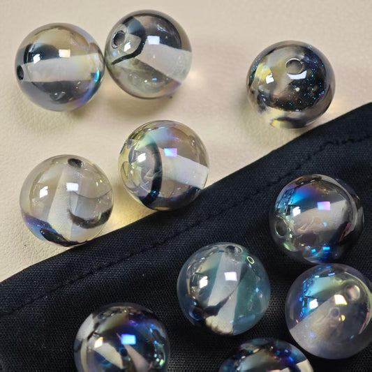 E124【10pcs】 16mm resin beads
