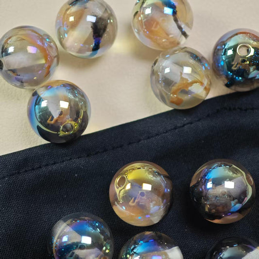 E125【10pcs】 16mm resin beads