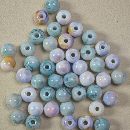 F012【20pcs】10mm glass beads