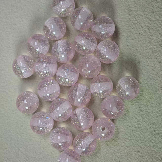 F023【25pcs】10mm glass beads
