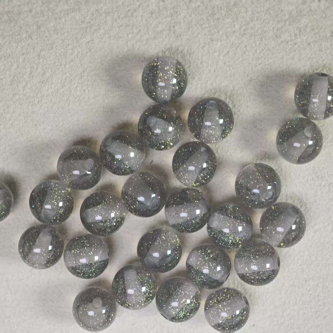 F034【25pcs】10mm glass beads