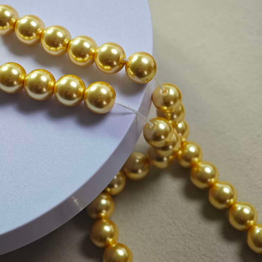 G014【1 string】 7.9mm resin beads