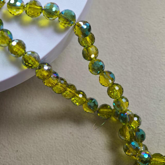 G018【1 string】 7.4mm resin beads