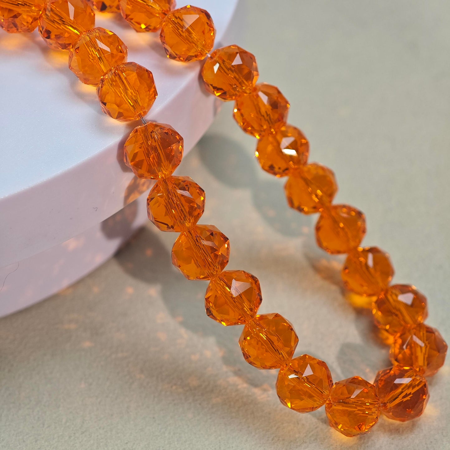 G027【1string】 10mm resin beads