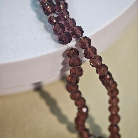 G053【2string】4.4mm resin beads