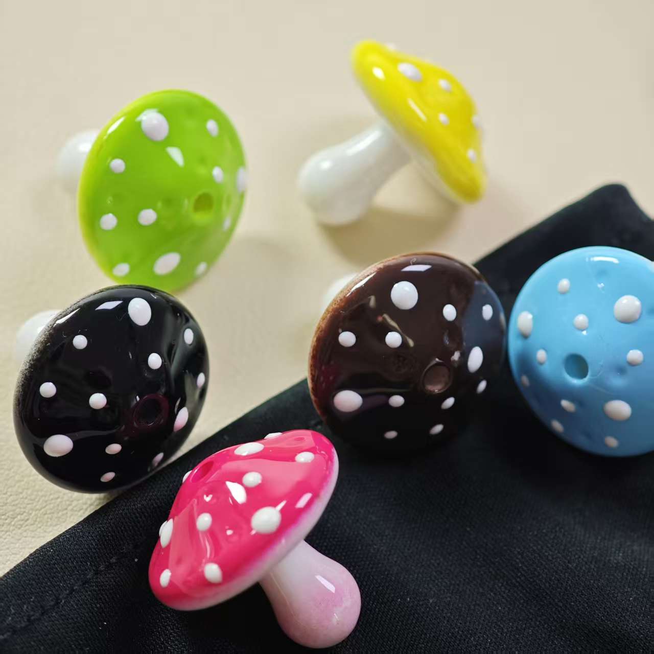 H001【10PCS】22.2mm  beads